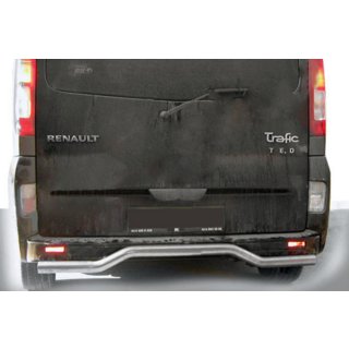 Achterbeschermbeugel AK006 (RVS) Opel Vivaro 2001–2015 foto 4