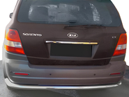 Kia Sorento I BL 2002–2009 Achterbeschermbeugel AK005 (RVS) foto 1