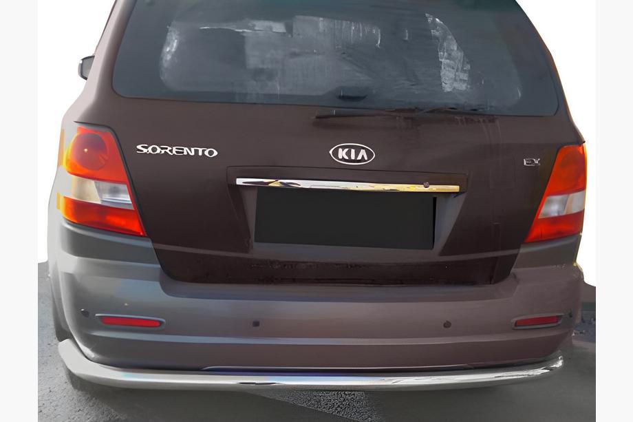 Kia Sorento I BL 2002–2009 Achterbeschermbeugel AK005 (RVS) Image