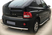 SsangYong Action 2005–2018 Achterbeschermbeugel AK002 (RVS) foto 1