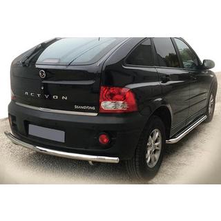 Achterbeschermbeugel AK002 (RVS) SsangYong Action 2005–2018