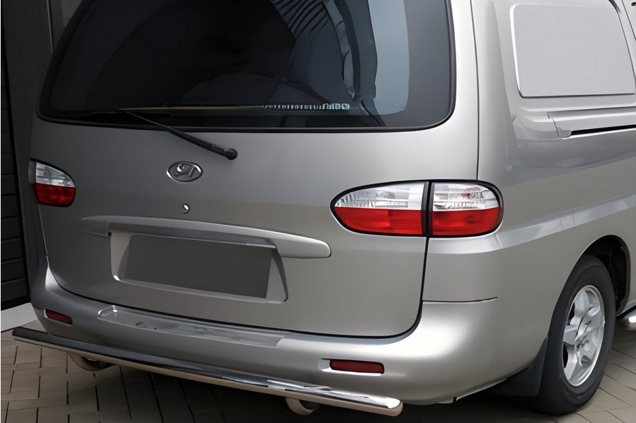 Hyundai H200, H1, Starex 1998–2007 Achterbeschermbeugel AK002 (set van 2, RVS) Image