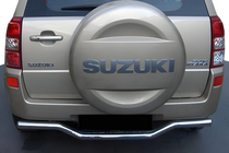 Suzuki Grand Vitara 2005–2017 Achterbeschermbeugel AK005-1 (RVS) foto 1