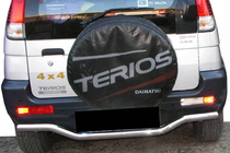 Daihatsu Terios 2003–2005 Achterbeugel AK007 (RVS) foto 1