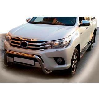 Frontbescherming WT009 (RVS) Toyota Hilux 2015–