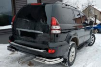 Toyota Land Cruiser Prado 120 2002–2009 Achterste dubbele hoekstukken AK003-2 (2 st., RVS) foto 1