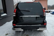 Toyota Land Cruiser Prado 120 2002–2009 Achterste dubbele hoekstukken AK003-2 (2 st., RVS) foto 2