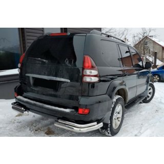 Achterste dubbele hoekstukken AK003-2 (2 st., RVS) Toyota Land Cruiser Prado 120 2002–2009 foto 1