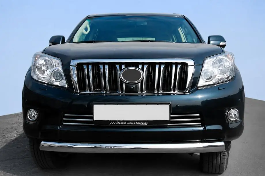 Toyota Land Cruiser Prado 120 2002–2009 RVS voorste beschermbeugel ST008 Image