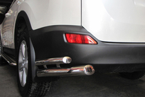 Toyota Rav 4 2013–2018 Achterhoekstukken AK003 dubbel (RVS) foto 1