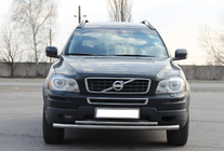 Volvo XC90 2002–2014 Voorbeschermbeugel ST014 (RVS) foto 3