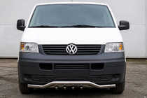 Volkswagen T5 Multivan 2003–2010 RVS bullbar met golfgrille ST007-1 foto 1