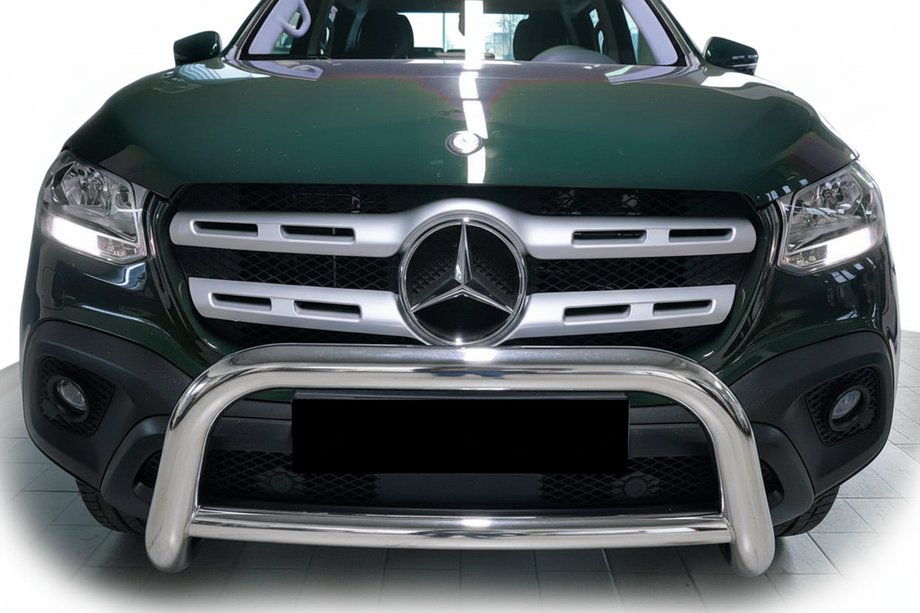 Mercedes X-klasse 2017–2020 Voorbescherming WT005 (RVS, 60 mm) Image