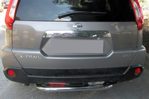 Nissan X-trail T31 2007–2014 Achterbeugel AK007 (2 stuks, RVS) foto 1