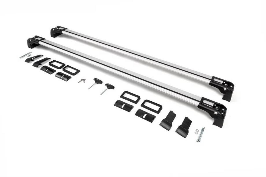 Mercedes B-Klasse W245 2005–2011 Adapterbeugel voor originele bevestigingspunten (2 stuks, afsluitbaar met sleutel) Grijs Foto 14