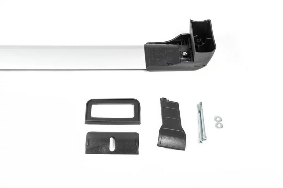 Mercedes B-Klasse W245 2005–2011 Adapterbeugel voor originele bevestigingspunten (2 stuks, afsluitbaar met sleutel) Grijs Foto 16
