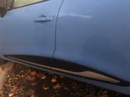 Renault Clio IV 2012–2019 Deurstrips met uitsparing (set 4 stuks, RVS) foto 2