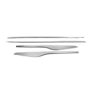 Deurstrips met uitsparing (set 4 stuks, RVS) foto 3