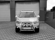Chevrolet Trax 2012–2023 Voorste bullbar WT018 (RVS) foto 4