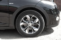 Renault Megane III 2009–2016 Wielkastlijsten (8 stuks, zwart) HB – metaal foto 4