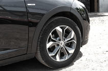 Renault Megane III 2009–2016 Wielkastlijsten (8 stuks, zwart) HB – metaal foto 6