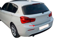 BMW 1 Serie F20/F21 2011–2019 OmsaLine achterbumper beschermlijst (voor F20, RVS) foto 3