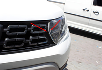 Dacia Duster 2018–2024 Grille sierlijsten (set van 2, RVS) foto 1