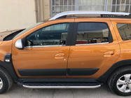 Renault Duster 2018–2024 Onderste raamlijsten (set 4 stuks, RVS) OmsaLine - Italiaans roestvrij staal foto 3