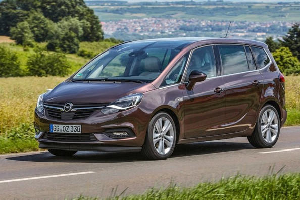 Vernieuwde compacte MPV Opel Zafira
