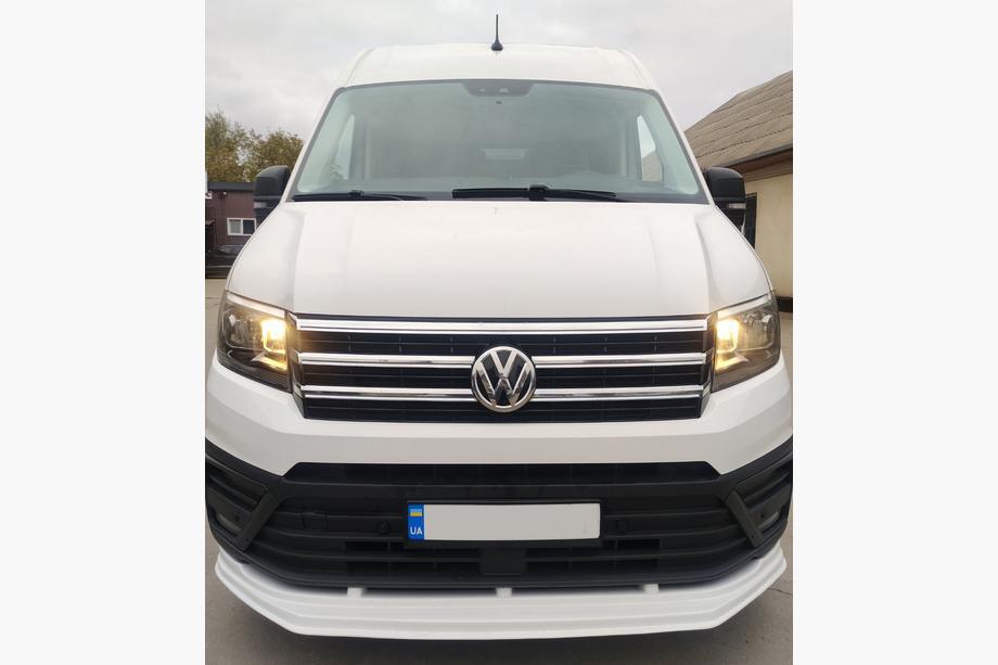 Volkswagen Crafter 2016– RVS grillijsten (set 4 stuks) OmsaLine - Italiaans roestvrij staal Image
