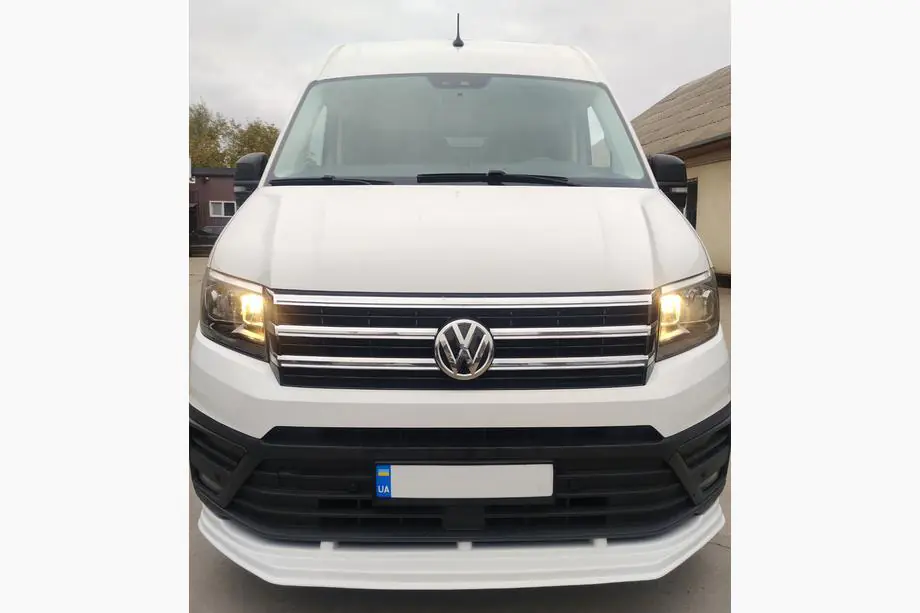 Volkswagen Crafter 2016– RVS grillijsten (set 4 stuks) Image