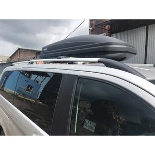 Dakrails chroom CAN origineel design (metalen steunen) Mercedes Vito/V-klasse W447 2014– foto 3