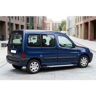 Zijsteps Allmond Grey (2 stuks, aluminium) Citroen Berlingo 1996–2008 foto 1