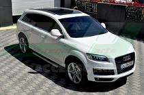 Audi Q7 2005–2015 Side steps Allmond Grey (2 stuks, aluminium) foto 2