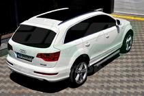 Audi Q7 2005–2015 Side steps Allmond Grey (2 stuks, aluminium) foto 4