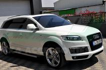 Audi Q7 2005–2015 Side steps Allmond Grey (2 stuks, aluminium) foto 5