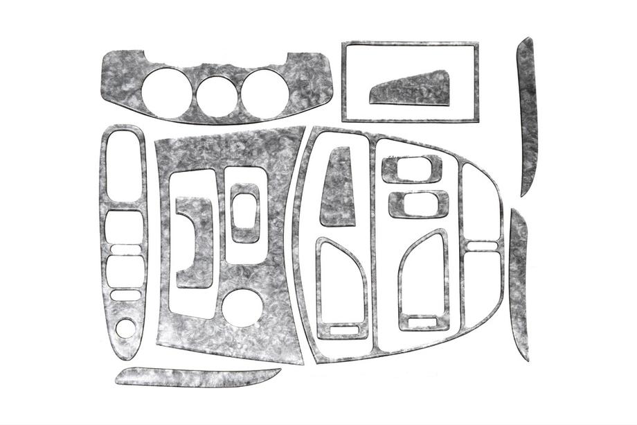 Chery Tiggo 1 2005–2016 Dashboard sierlijstenset (grote set) Carbonlook Foto 8