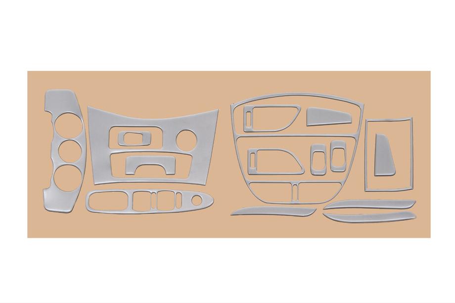 Chery Tiggo 1 2005–2016 Dashboard sierlijstenset (grote set) Carbonlook Foto 9