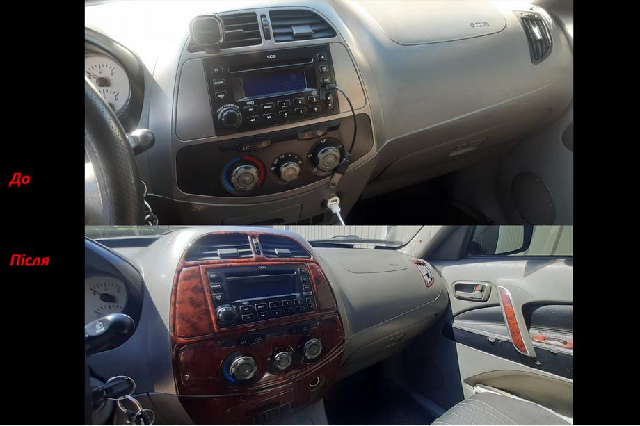 Chery Tiggo 1 2005–2016 Dashboard sierlijstenset (grote set) Image