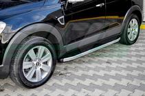 Chevrolet Captiva 2006–2019 Fullmond side steps (2 stuks, aluminium) foto 4