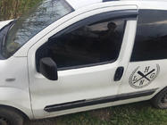 Fiat Fiorino/Qubo 2008–2024 Raamwindschermen (set van 2, Sunplex Sport) foto 1