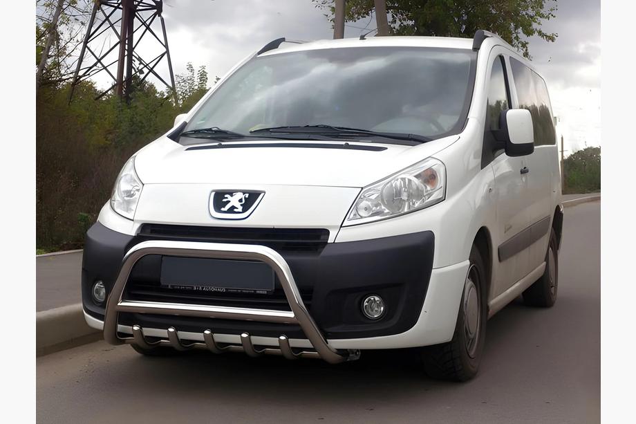 Fiat Scudo 2007–2015 Bullbar WT003/4 (RVS) Image