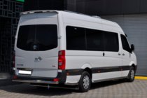 Volkswagen Crafter 2006–2016 Achterbeugel AK002 (RVS) foto 5