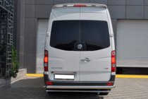 Volkswagen Crafter 2006–2016 Achterbeugel AK002 (RVS) foto 2