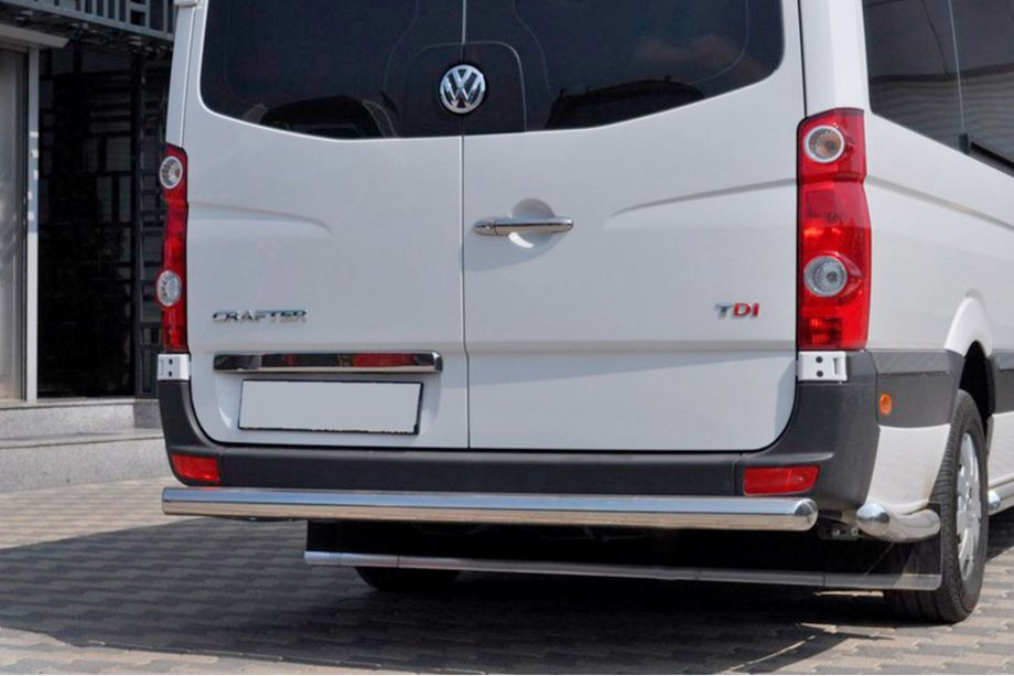Volkswagen Crafter 2006–2016 Achterbeugel AK002 (RVS) Image