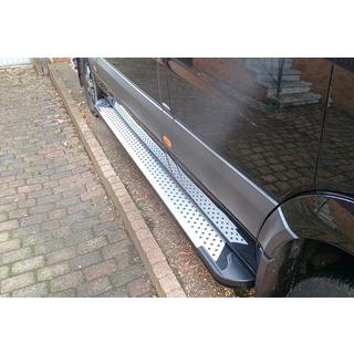 Side steps Allmond Grey (set van 2, aluminium) foto 2