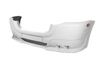 Volkswagen Crafter 2006–2016 Voorbumperlip 4 koplampen 2006-2011 (spuitklaar) foto 1