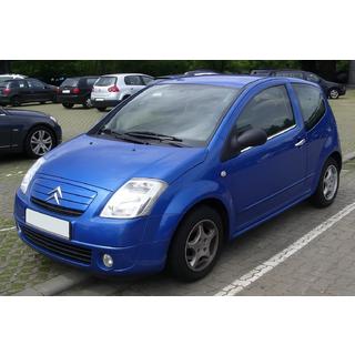 Buitenste raamlijsten (2 stuks, RVS) Citroen C-2 2003–2009 foto 1