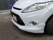 Ford Fiesta 2008–2017 Frontbumper lip spoiler 2008-2013 (spuitklaar) foto 2