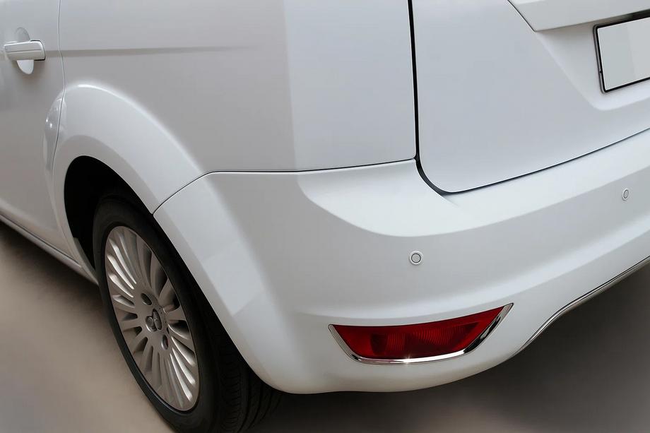Ford Focus II 2008–2011 RVS afdekkappen voor achterreflectoren (set 2 stuks) Image